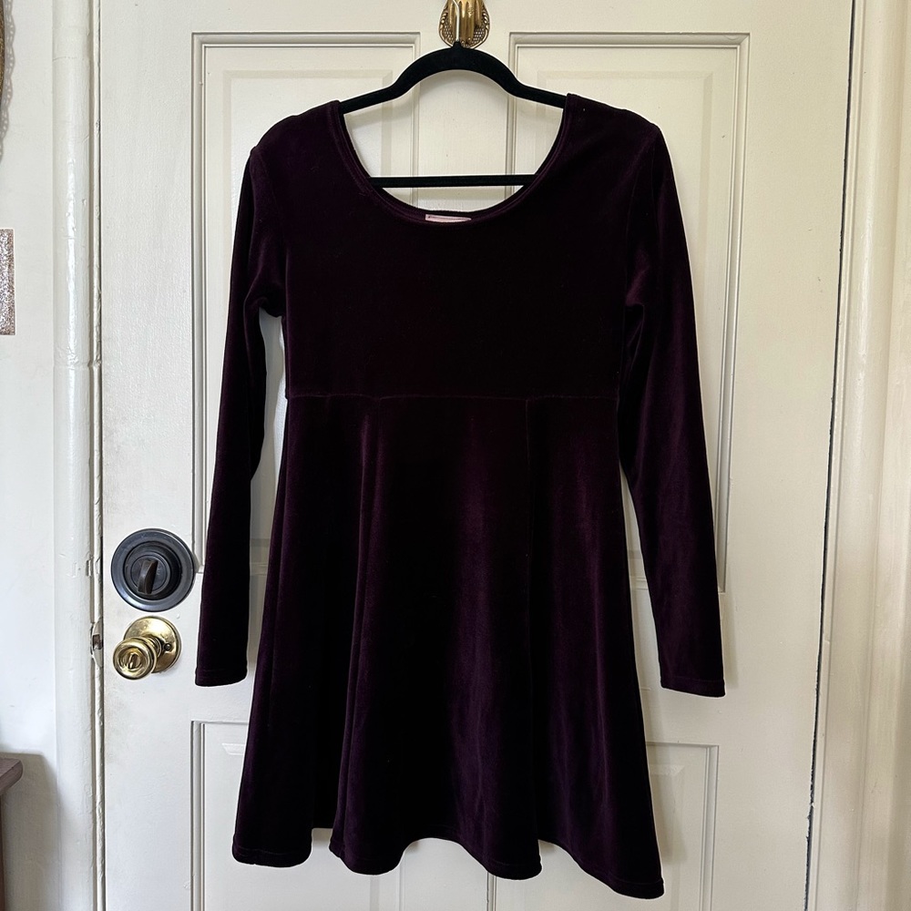 Velvet Mini Dress
